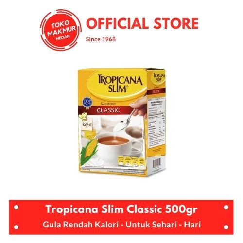 TROPICANA SLIM SWEETENER CLASSIC 500GR - GULA