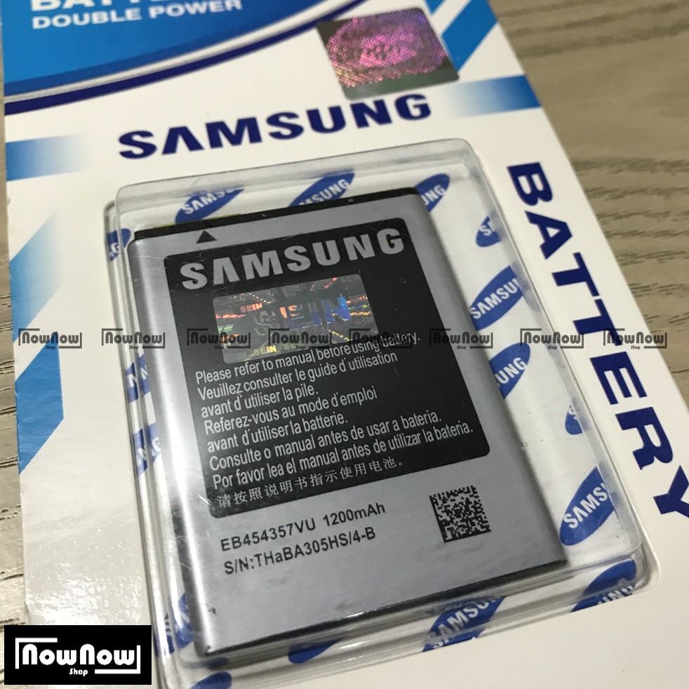 Baterai Samsung Galaxy Chat B5330 - Pocket S5300 - Y Young 1 S5360 - Wave Y S5380 ORI Batre SEIN