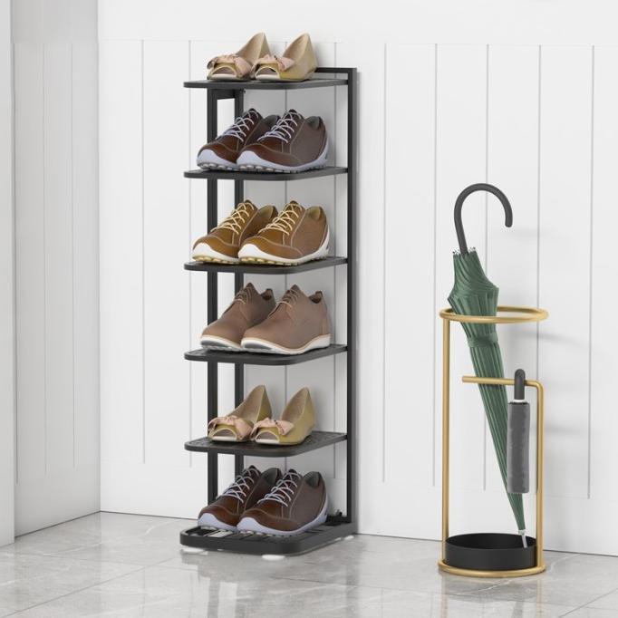 Goland Rak Sepatu Rak Serbaguna 6 Tingkat Besi