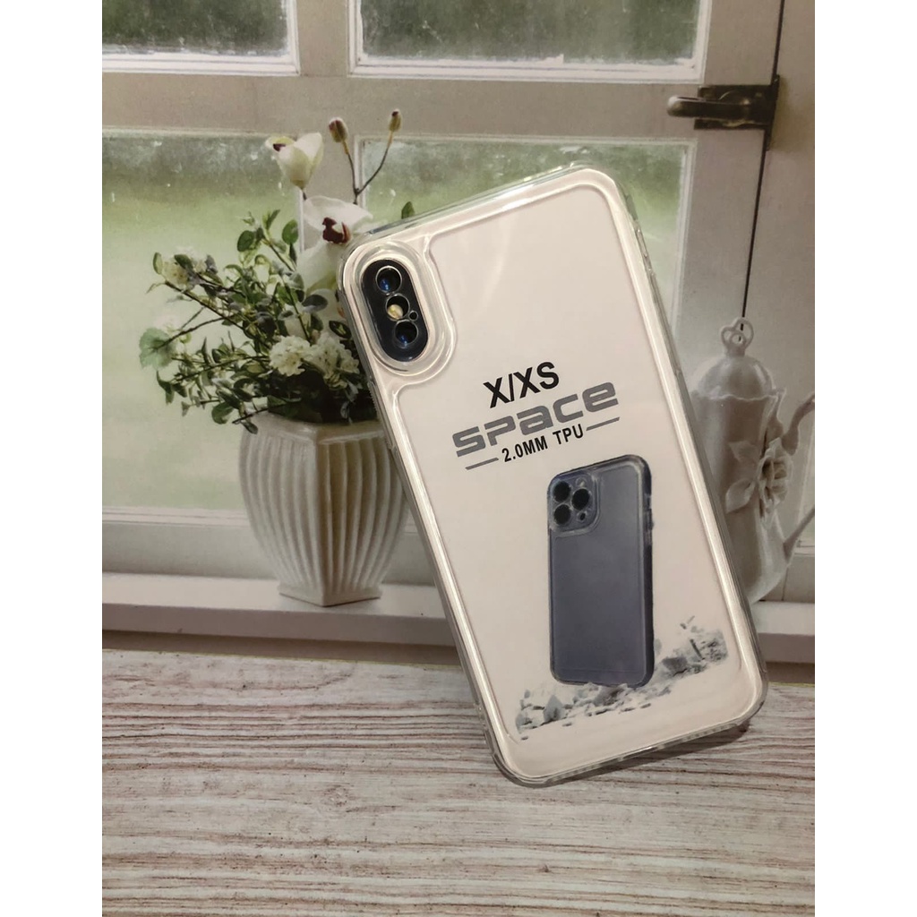 CASE APPLE IPHONE X/XS CLEAR CASE TPU SOFT CASE BENING SPACE