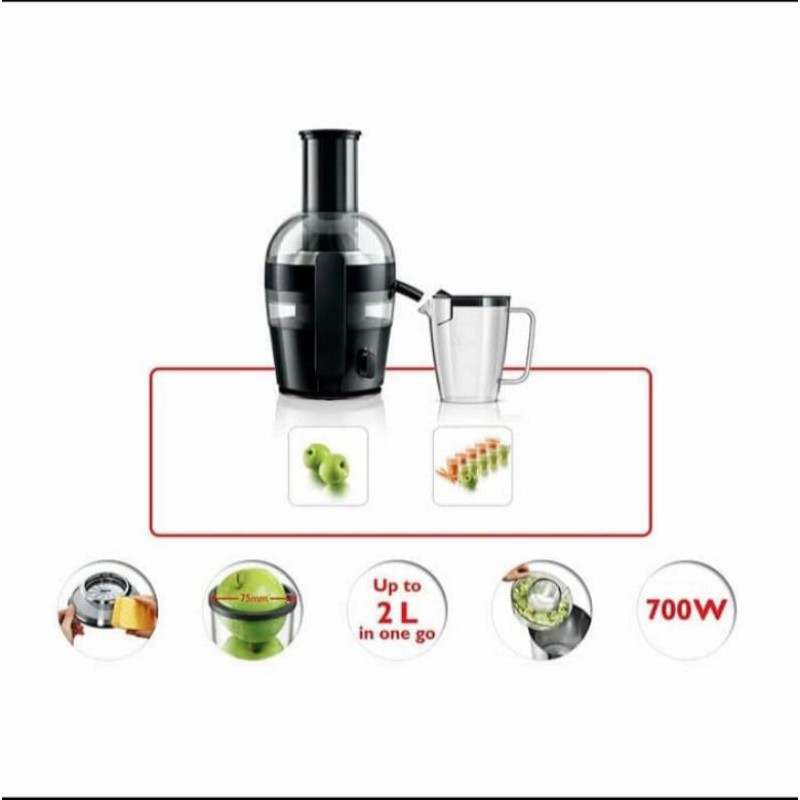 PHILIPS JUICER EXTRACTOR HR-1855 ORIGINAL