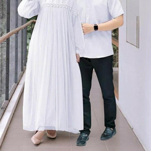 ♦ Baju Pasangan / Couple Muslim / Gamis Pasangan Muslim / Cp Nuraini ❆