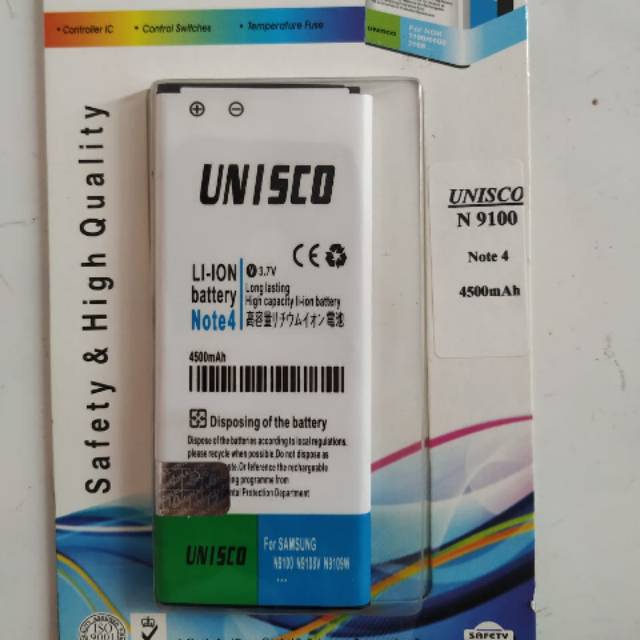 Baterai double power Ori UNISCO Samsung Galaxy Note 4 N9100