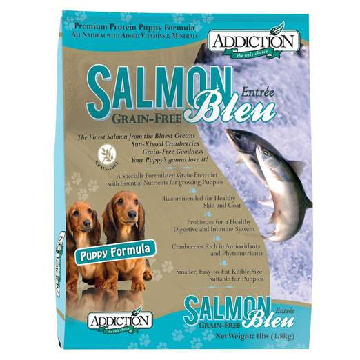 

ADDICTION Makanan Anak Anjing Grain Free Puppy Salmon Bleu 1.8kg