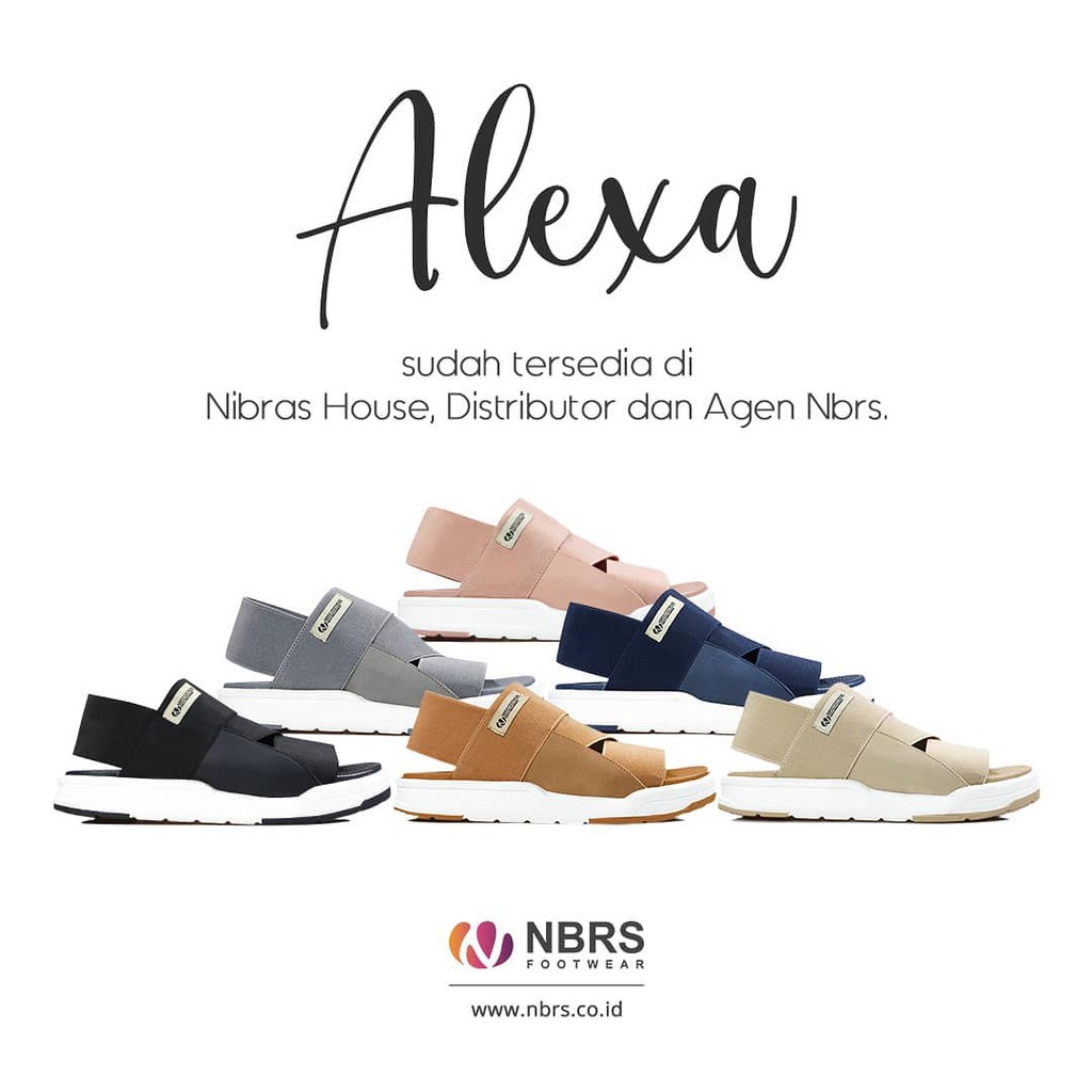 [NEW] NIBRAS FOOTWEAR SANDAL WANITA TERBARU 2021 ALEXA