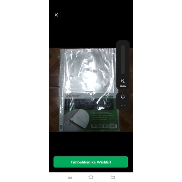 

PP pocket inter x folder isi 20 ukuran A4 F4