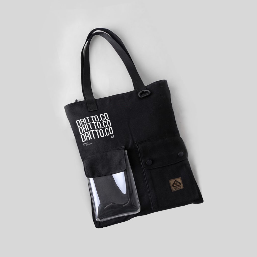 Tote Bag Dritto (Takki) - Totebag Kanvas Premium