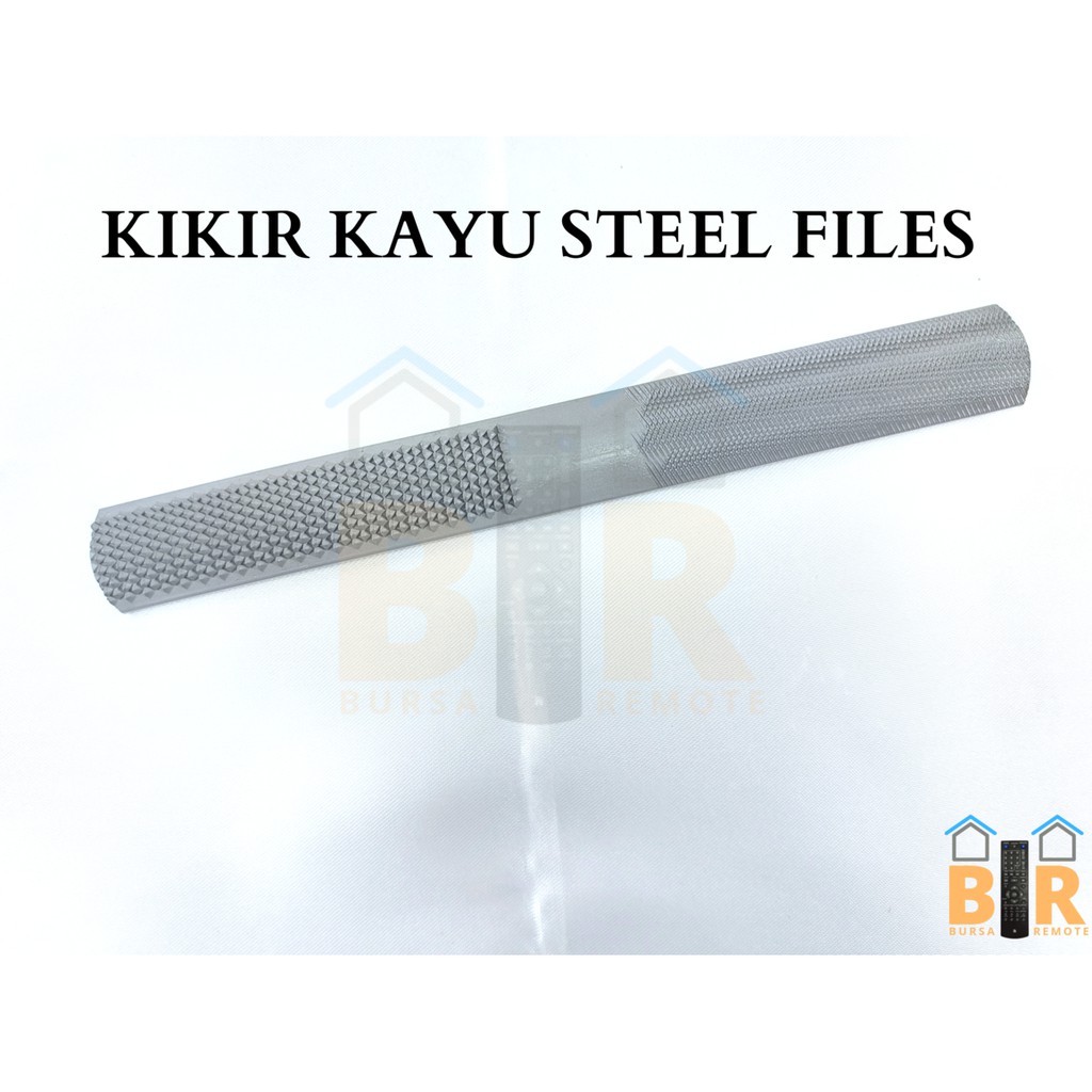 Kikir Kayu HEAVY DUTY Steel Files Pengasah Gergaji Besi Kayu