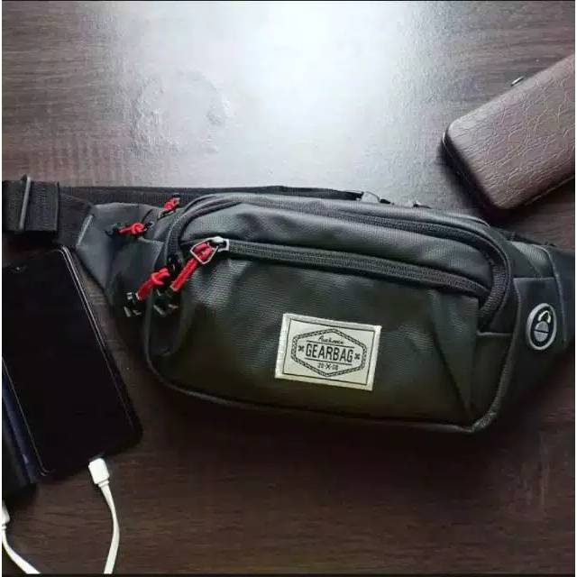 Waits bag gowes, tas pinggang running unisex original Gear Bag