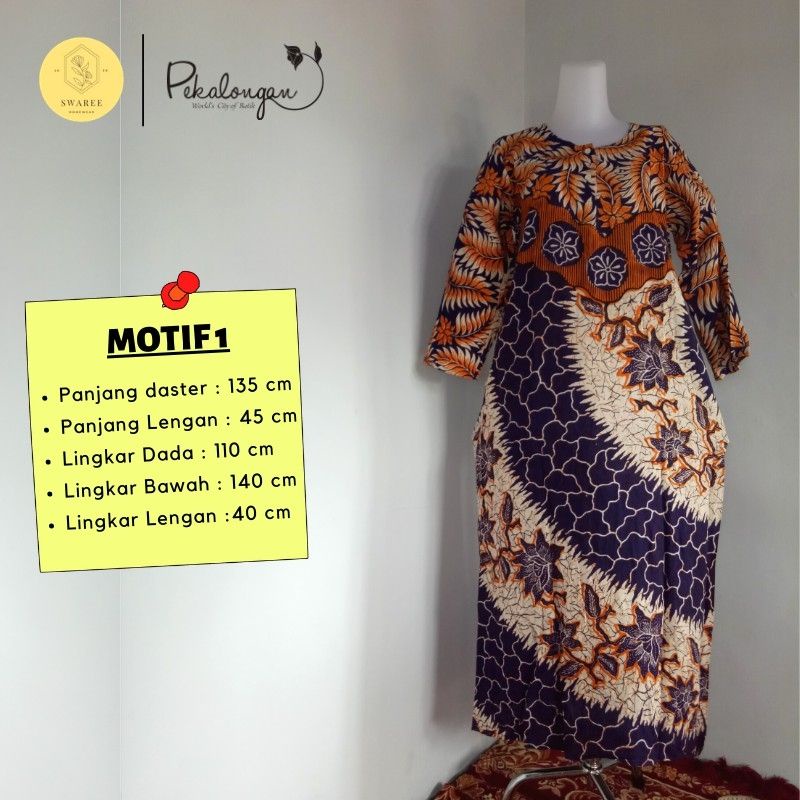 Baju Batik Wanita Daster Murah Batik Pekalongan Daster Rayon Baju Wanita Dewasa Lengan Panjang