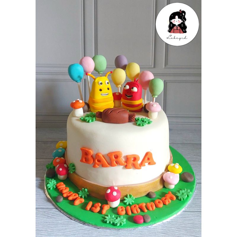 

Kue Ulang Tahun Karakter Larva (fondant 20cm)