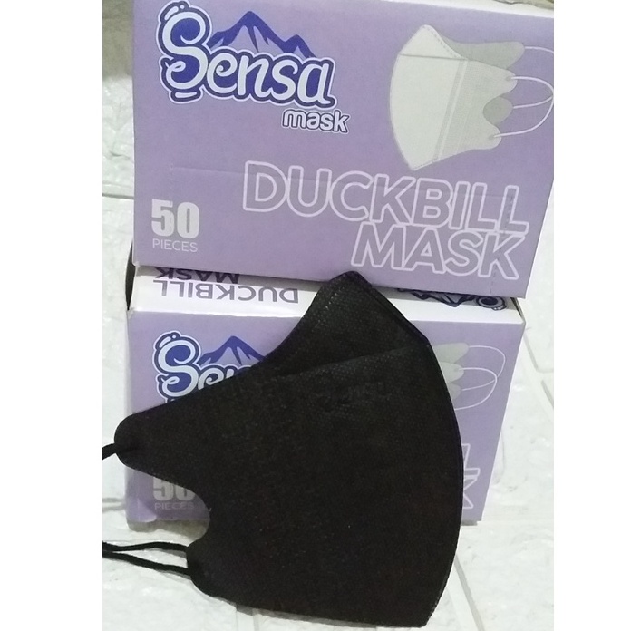 MASKER DUCKBILL SENSA  ISI 50PCS