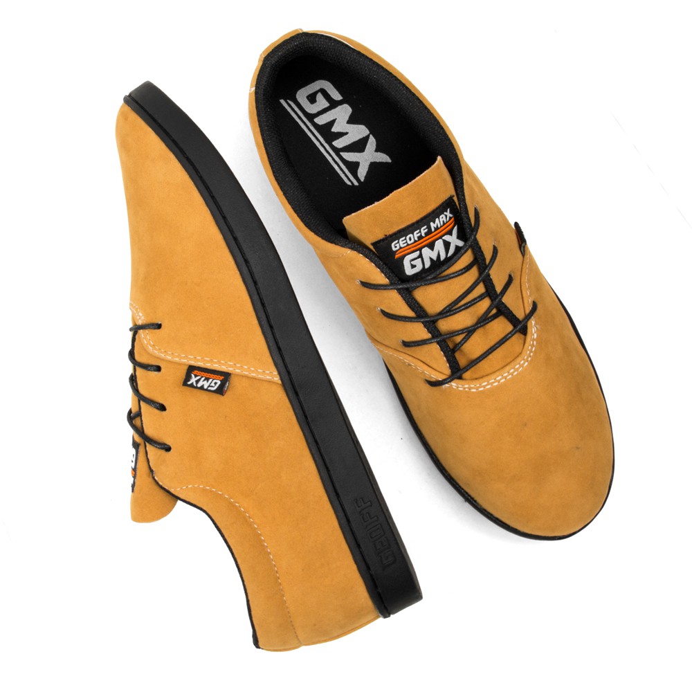 Sepatu Kets Sneakers NOBLE TAN BLACK Geoff Max Original