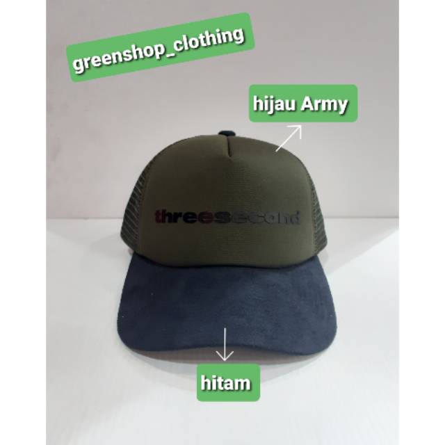 Topi trucker PRIA 3second ORIGINAL