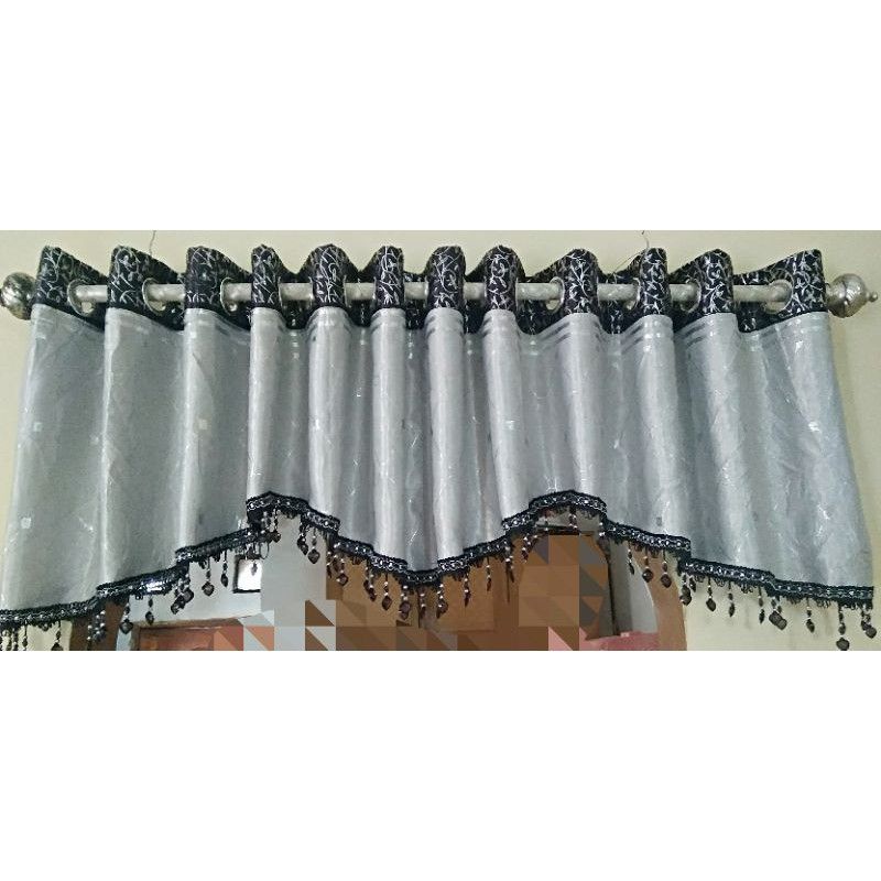 gorden poni pisah# gorden poni ring pisah