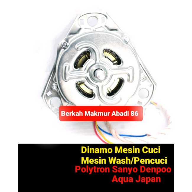 Dinamo Pencuci Mesin Cuci Wash Mesin Penggiling Dinamo Wash Sanyo Aqua / Motor Pencuci Mesin Cuci Denpoo, Akari