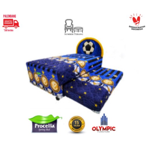 Springbed Sorong Anak Anak Motif Bola 120x200 / Matras Procella