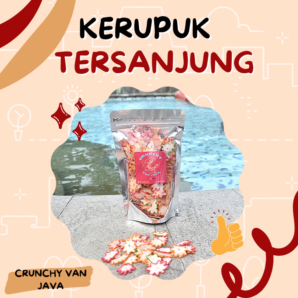 

KERUPUK TERSANJUNG BESAR/ KERUPUK SEBLAK MENTAH by CRUNCHY VAN JAVA