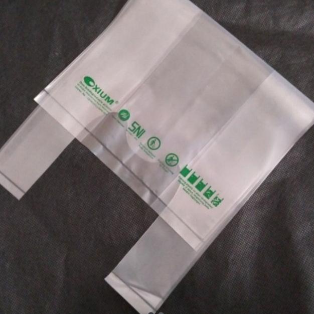 

kantong plastik oxium ramah lingkungan size 40