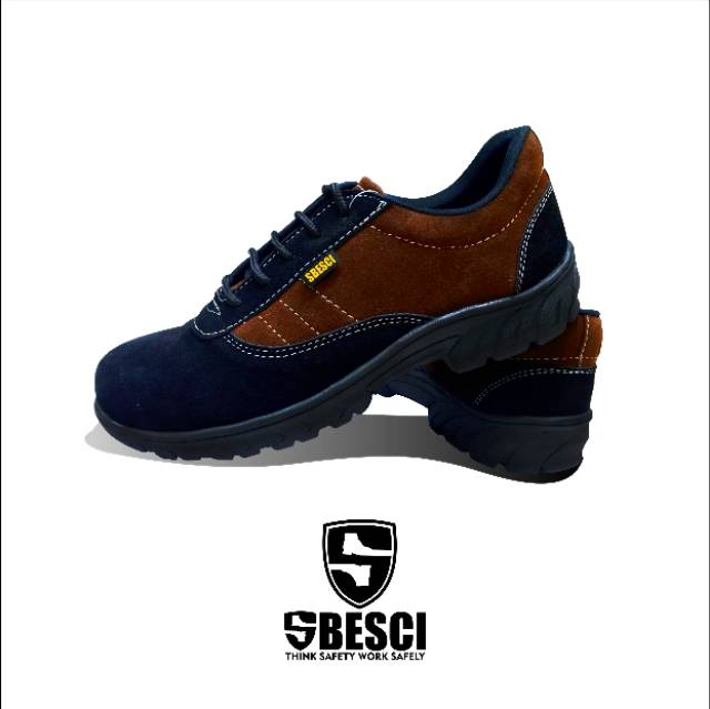 SEPATU SAFETY UJUNG BESI TYPE 025 BY SBESCI