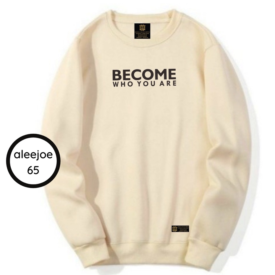 Sweater Crewneck Pria Tebal Sweatshirt Crewneck NSA Crewneck