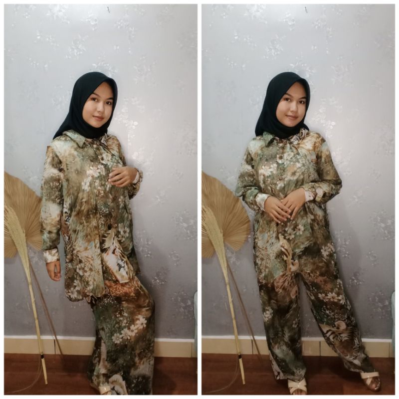 One Set Ceruty Animal Motif Macan Premium