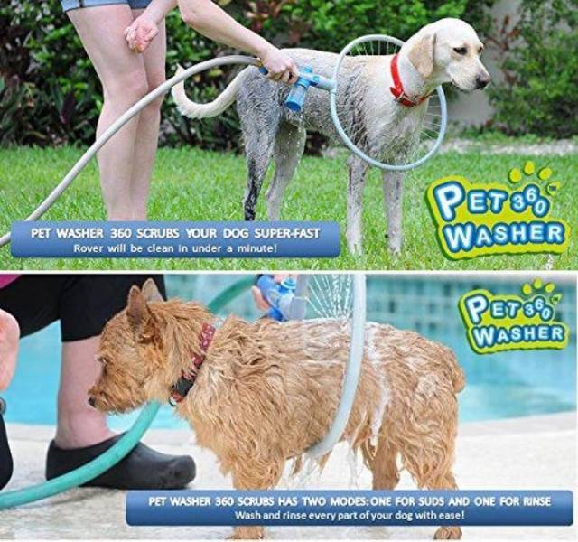 Jual Woof Washer Pet Washer 360 Alat Mandi Peliharaan Praktis Indonesia Shopee Indonesia