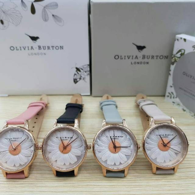Jual (ORIGINAL) Jam Tangan Olivia Burton 3D Daisy Shopee Indonesia