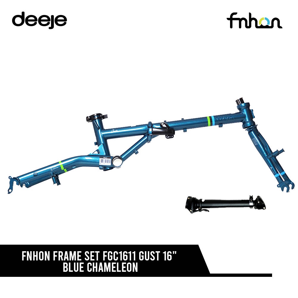 FNHON FRAME SET FGC1611 GUST 16" BLUE CHAMELEON