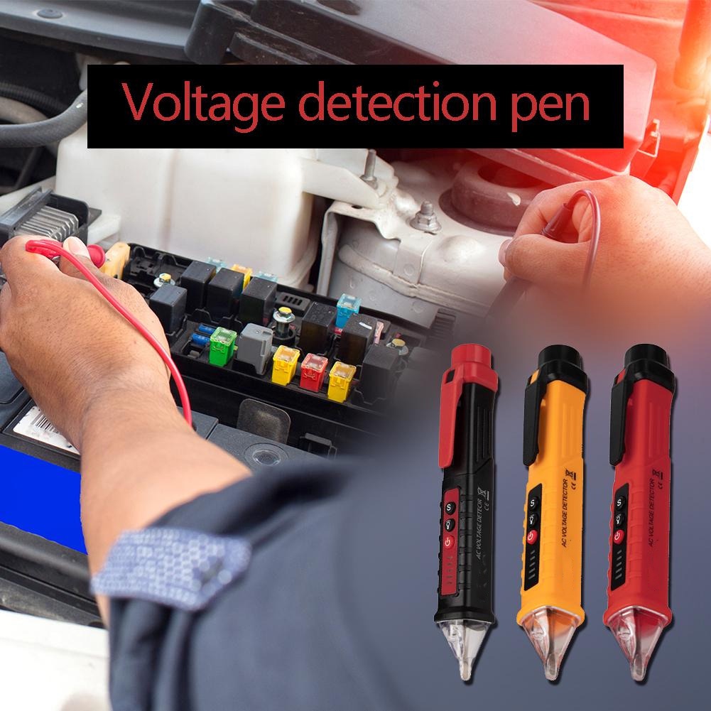 Tester Pen Non Contact AC Voltage Alert Detector 12V-1000V - VC1010 - Yellow