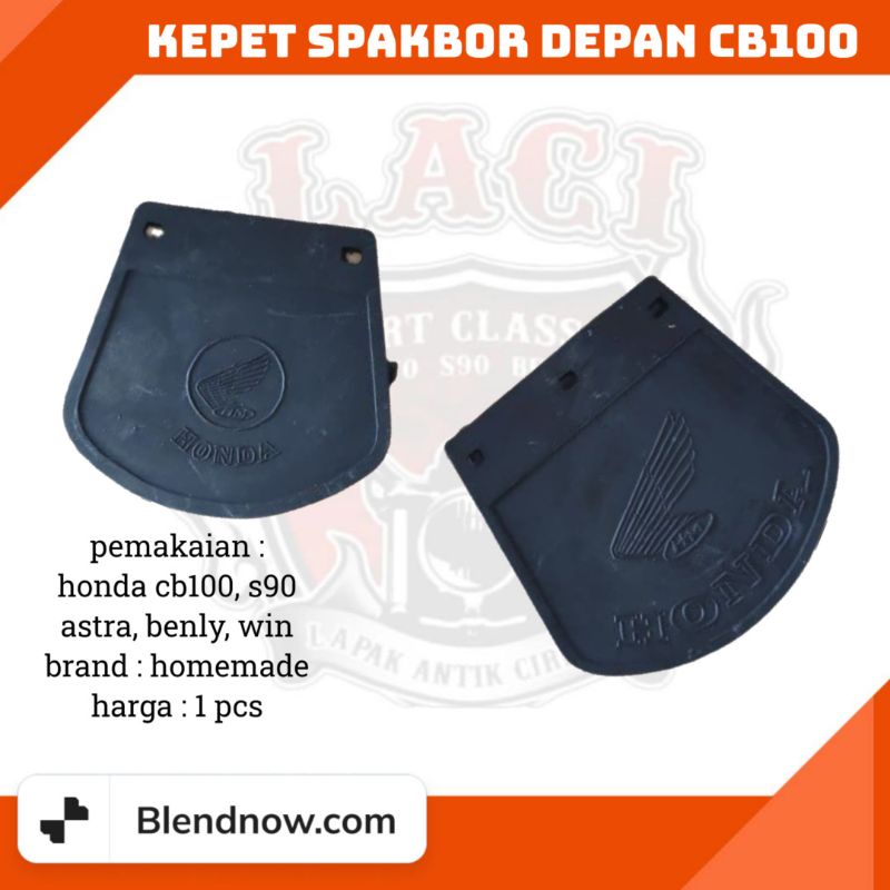 kepet cepet mudguard spakbor depan slebor depan cb 100 s90 benly astra 90z jumbo dan standar