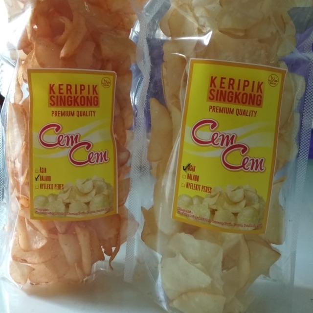 Kripik Singkong &amp; Kripik Pisang