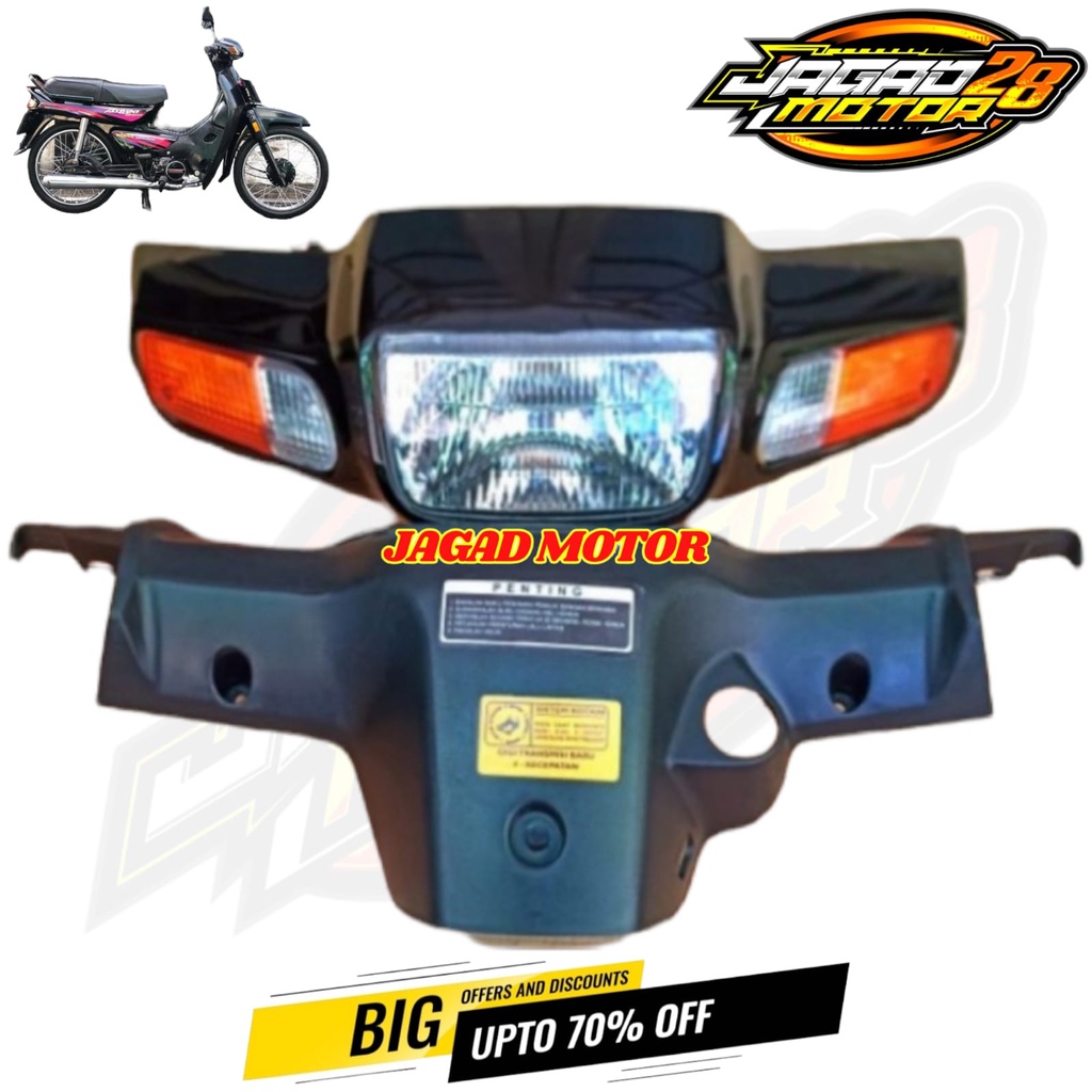 Batok Depan Belakang Astrea Grand Set Lampu Depan Dan Sein / Kepala Depan Belakang Astrea Grand Set Lampu Depan Dan Sein / Batok Kepala Pala Depan Belakang Astrea Grand Impressa Legenda Set Lampu Depan Dan Sein