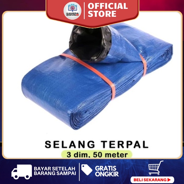 selang terpal 3 inch selang diesel selang irigasi untuk pengairan sawah 3 dim 50 meter