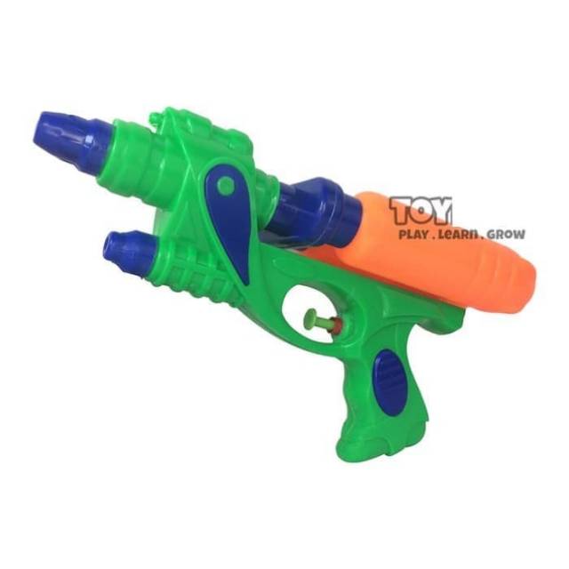 Mainan Pistol Air Anak 2 Tabung Edukasi - Tembak Tembakan Edukatif