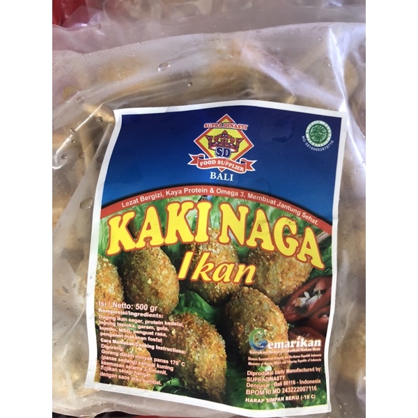 

Kaki Naga Ikan 500gr (25pcs)