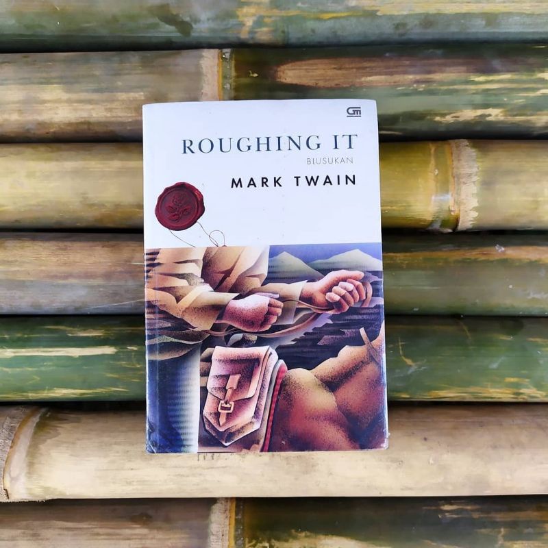 ROUGHING IT. BLUSUKAN. Mark Twain. novel. promo