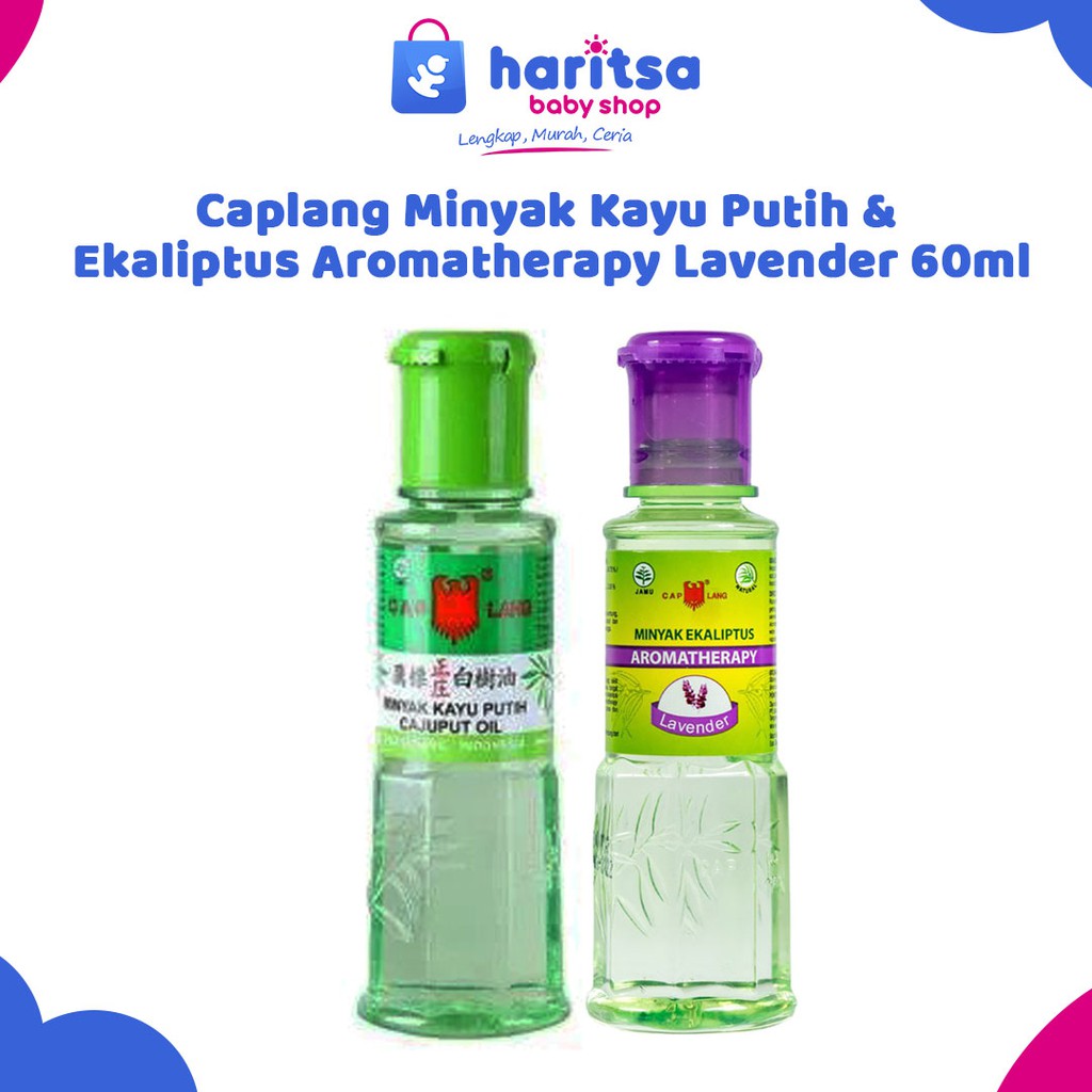 Caplang Minyak Kayu Putih &amp; Ekaliptus Aromatherapy Lavender 60ml