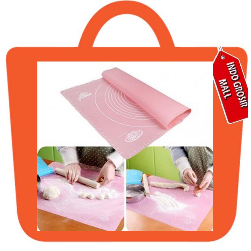 Alas Adonan Kue alas tatakan adonan silikon Tatakan Baking Roti alas serbaguna