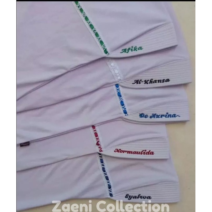 kerudung nama / jilbab nama anak / kerudung sekolah