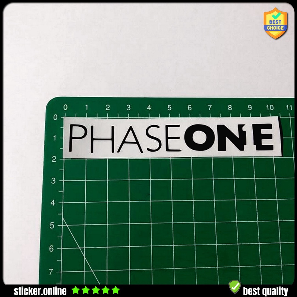 Jual Cutting Sticker Stiker Phase One Shopee Indonesia