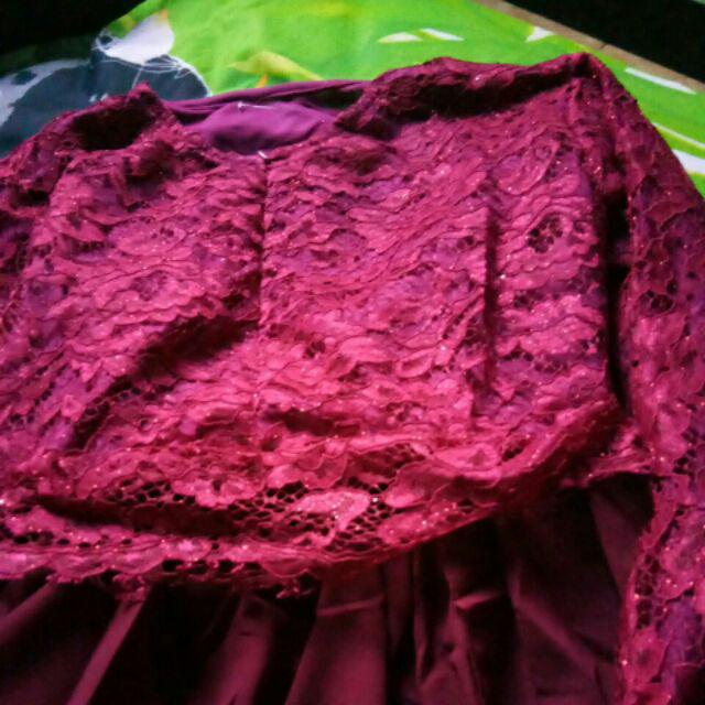 Zola_batik Batik Couple Brokat Rnb Couple Set Brokat 2733