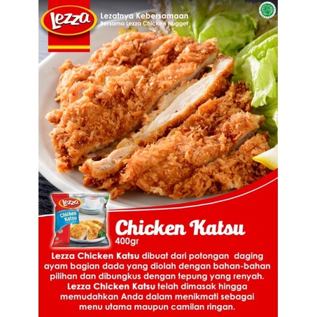 Lezza Chicken Katsu 400gr / Ayam Katsu