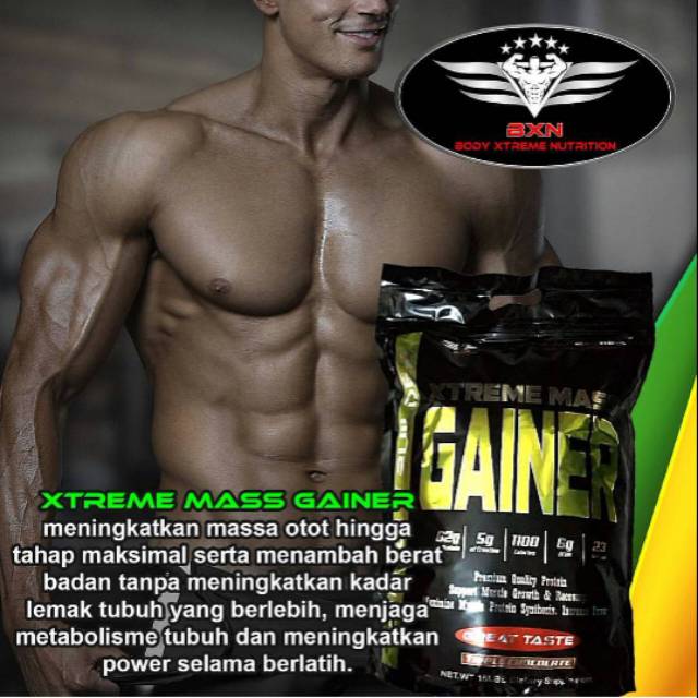 

BXN MASS GAINER 15LBS BXN XTREME HALAL BPOM