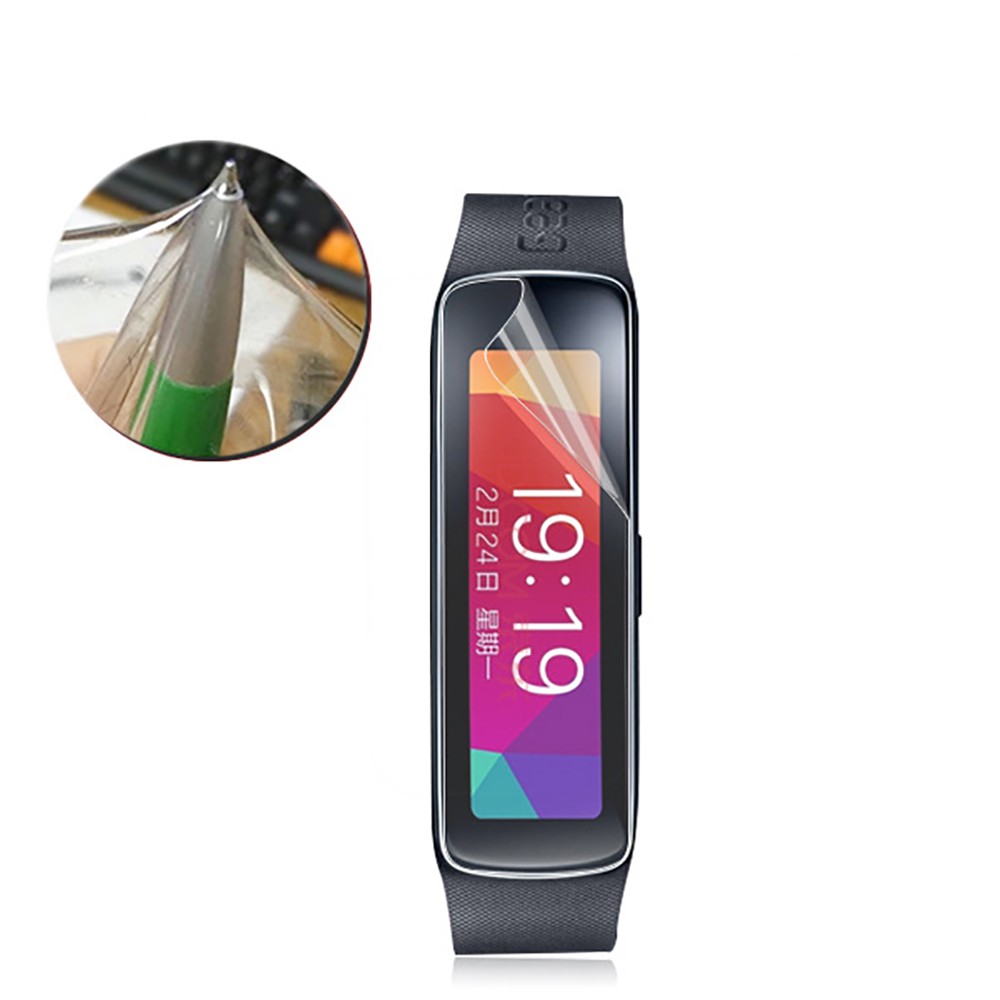 Pelindung Layar Smartwatch Garmin Vivosmart Hr / Hr + Plus Full Cover Bahan Tpu