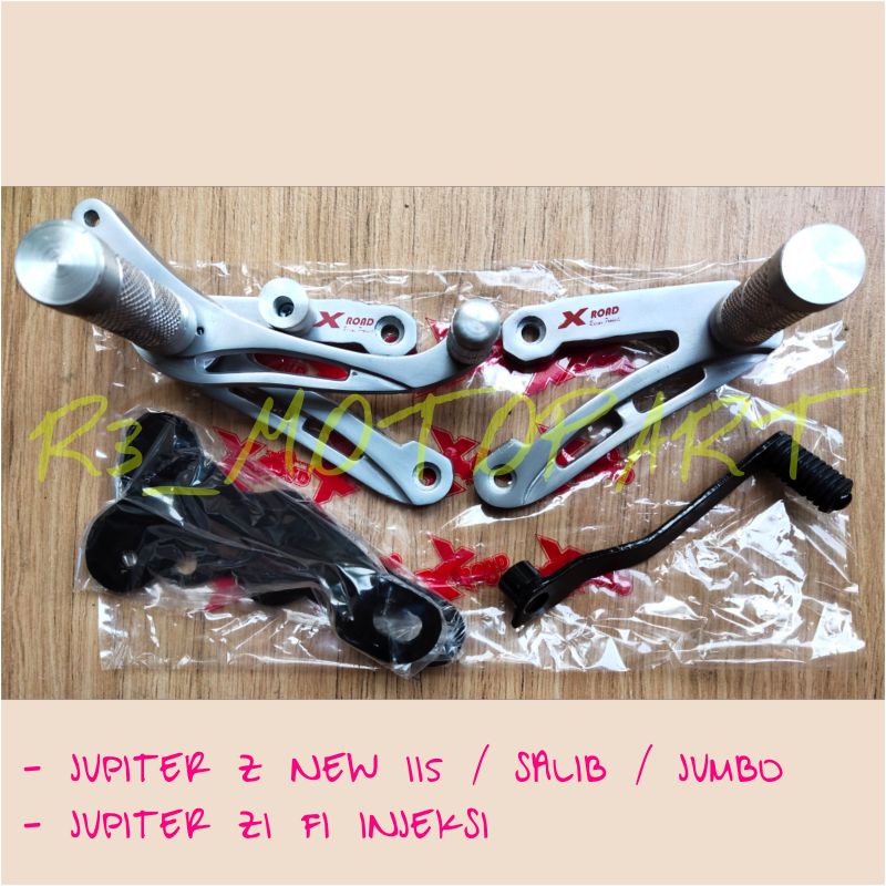 Footstep Underbon Xroad New Jupiter Z 115/Robot/Jumbo/Salib/Z1 Fi Injeksi Foot Step Underbond/Underb