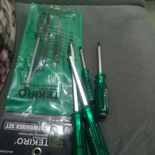 Tekiro Obeng Set Transparant 7pcs Premium