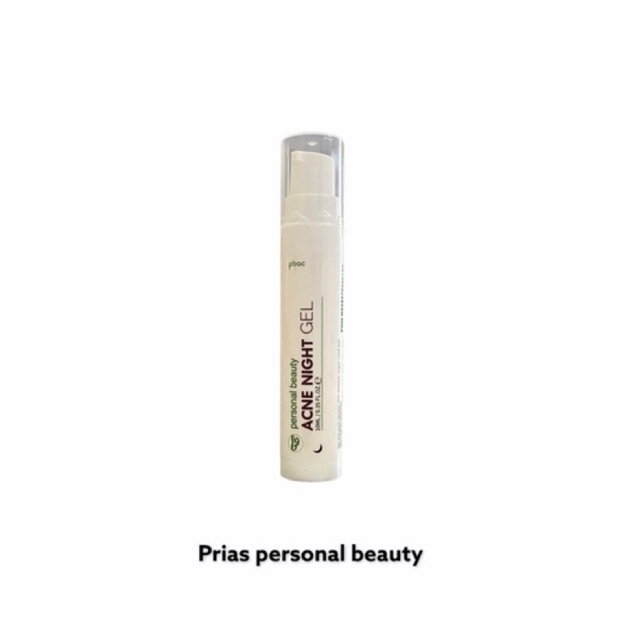 Personal beauty : acne night gel