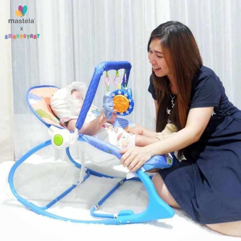 BOUNCER Mastela Smart Start Infant to Toddler ROCKER 10IN1 | KURSI AYUN BAYI MANUAL