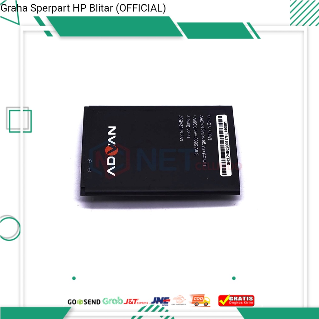 BATERAI ADVAN S50 PRIME / BATRE ADVAN S50 PRIME